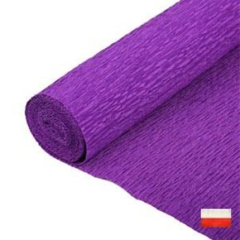 Гофропапір в рулоні фіолетовий (200х50 см)