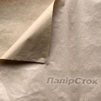 Крафт бумагу каландрированный / бурый в рулоне ф.840(40 г/м2)