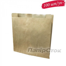 Пакет 210х50х210 коричневий (імпорт, 100 шт./уп.)