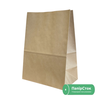 Пакет 250х150х350 коричневий (120 г)