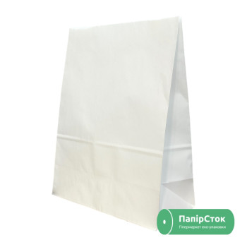 Пакет 320х150х420 білий (100 г)