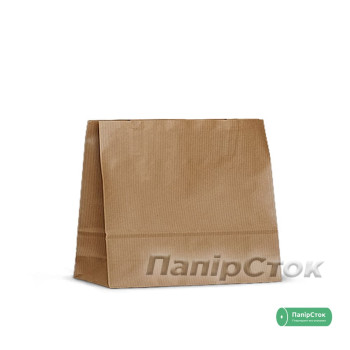 Пакет 320х150х300 коричневий (імпорт)