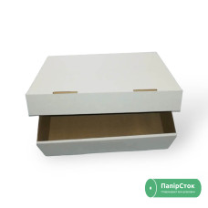 Коробка для капкейков 330х240х80 белая