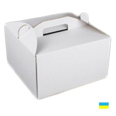 Коробка тортовая 440х440х425 микрогофр. картон 2 ч.