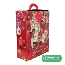 Коробка прямоугольная Лашадка (800 г)