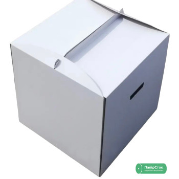 Коробка для торта 450х450х450 біла